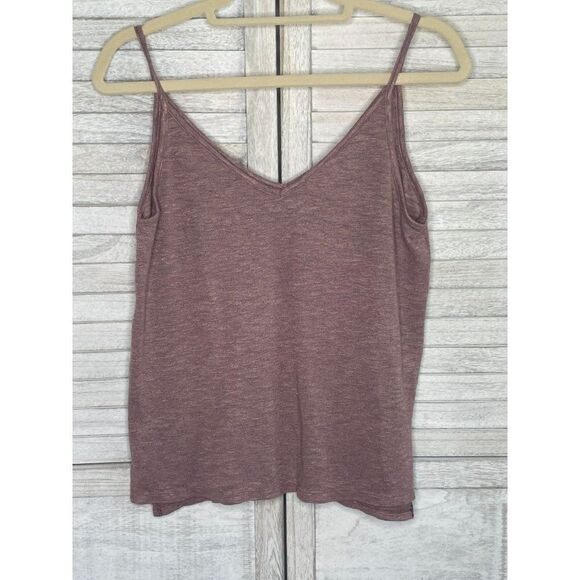 𝅺Mudd Mauve Pink Knit Tank Top Size Medium - Picture 1 of 6
